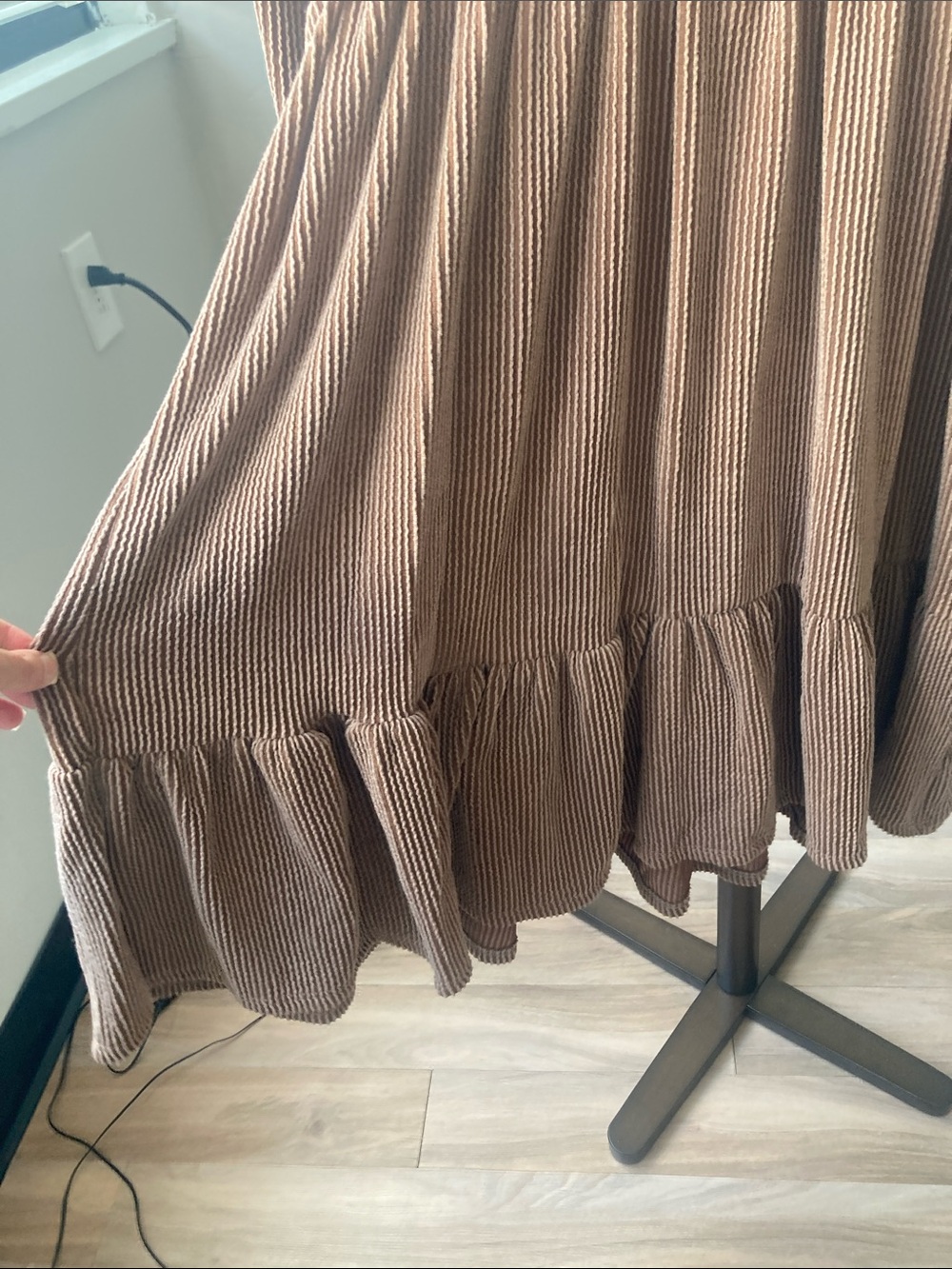 Lexington Ave brown dress boho casual business casual western granola girl 3X - Picture 10 of 17